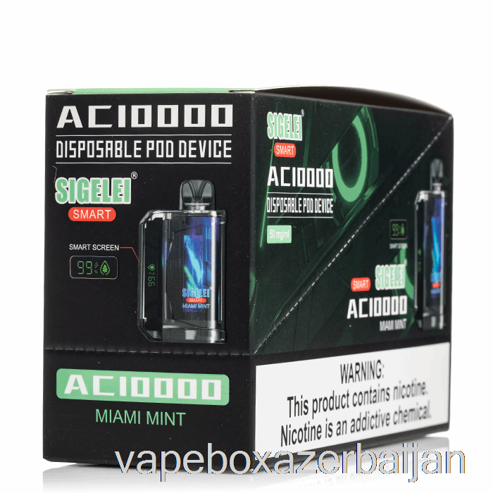 Vape Baku Sigelei Smart AC10000 Disposable (5-Pack)